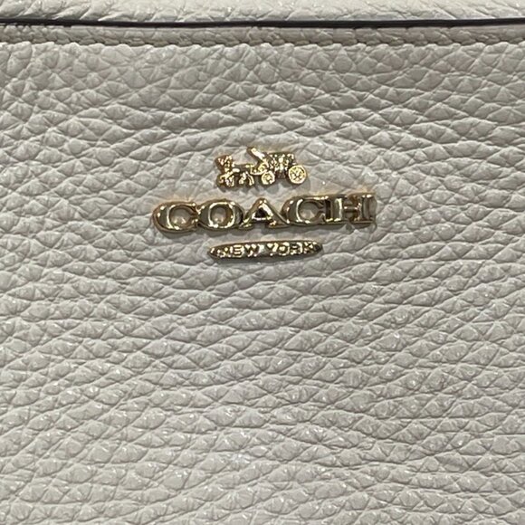 Coach Mini Pebble Leather Chalk Camera Bag (JB1137) - Picture 2 of 9